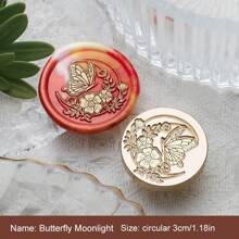 1 Pc, Various Animal Series, Removable Wax Seal Heads, Deer/Cat/Dog/Squirrel/Hedgehog And Other Animals, Suitable For Envelope Letter Paper, Wedding Invitations, Parties, Wine Packaging, DIY Craft Seal Decoration, Gift Decoration, Graduation Parties, Anniversaries, Various Festive Gifts,Back To School,School Supplies
