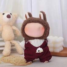 New Hot 17cm Cloth Doll Hanging Decor Detachable Outfit Toy Clothing Set - High Quality (Clothing Only, Random Color For Small Accessories, Please Be Aware)