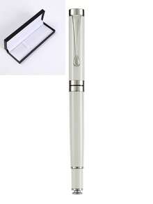 [Customized] Personalized Engraved Fountain Pen, 1pc High-Quality Elegant Customized Cartridge Fountain Pen 0.5mm Nib, Smooth Writing, Refillable Converter, Comes With 30pcs 2.6mm Ink Cartridges, Thoughtful Daily Writing/Calligraphy Pen Gift For Valentine's Day, Christmas, Father's Day, Teacher's Day, Thanksgiving, Father's Day, Mother's Day, Birthday, Colleagues, Personalized Pen Gift Set Back To School - Multicolor - View 10