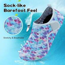Scurtain Barefoot Shoes Women Men Beach Swim Aqua Socks Summer Quick-Dry Sandals Slippers - Bluemermaid - View 3