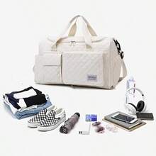 Large Capacity Travel Duffel Bag - Sports Gym Bag With Multi-Pocket Design, Women's Weekend Bag With Shoe Compartment, Travel Duffel Bag, Large Capacity Fitness Yoga Tote Bag, Waterproof Expandable Carry-On Bag, Stylish And Durable, Multi-Function And Practical, Easy To Carry, Suitable For Daily Use And Travel Essentials - Nhiều màu - Xem 6