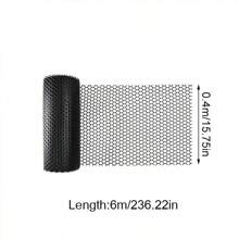 1PC Plastic Mesh Roll, For Poultry, Dogs, Rabbits, Chicken, Snake Barriers, And Gardening, Plastic Chicken Wire, Versatile Plastic Fence And Garden Mesh, Hexagonal Fencing For Gardening, Floral Netting, Poultry Fence