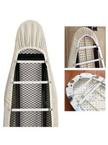 4 pièces Fixateurs de draps de lit réglables avec boucles anti-glissement - Clips faciles à utiliser pour canapé et nappe avec sangles réglables - Blanc, et essentiels de maison durables