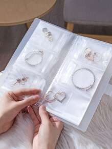 20 Sealed Jewelry Bags/1 84 Grid Transparent Plastic Storage Bag - Dustproof, Antioxidant Jewelry - Multi-Purpose Storage Bag For Necklaces, Bracelets, Rings, Earrings For Women Storage Organizer Travel Essentials Gift