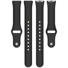 Correa de silicona compatible con Huawei Band 10/9/8, brazalete de metal de repuesto, pulsera compatible con accesorios para el reloj Huawei Band10 - Unitalla - Ver 3