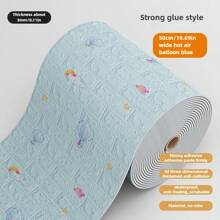 1pc Thick Self-Adhesive 3D Foam Wall Stickers | Waterproof Wall Covering Sticker | Baby Safety Essential | Room Decoration Wallpaper | Suitable For Nursery/Kindergarten