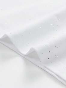 GRDR Men's Breathable & Moisture-Wicking Shiny Star Short Sleeve T-Shirt - White - View 7