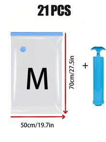 1/3/5/10pcs Vacuum Storage Bags - High Capacity Multi-Functional Vacuum Compressed Bags, Save Up To 80% Space, Portable Plastic Travel Bags, Wardrobe Organizer, Waterproof Dust-Proof Odor-Proof Vacuum Clear Storage Bags, Suitable For Blankets, Bedding, Clothes, Duvets, Essential Home Goods & Seasonal Clothing Storage - Multicolor - View 26