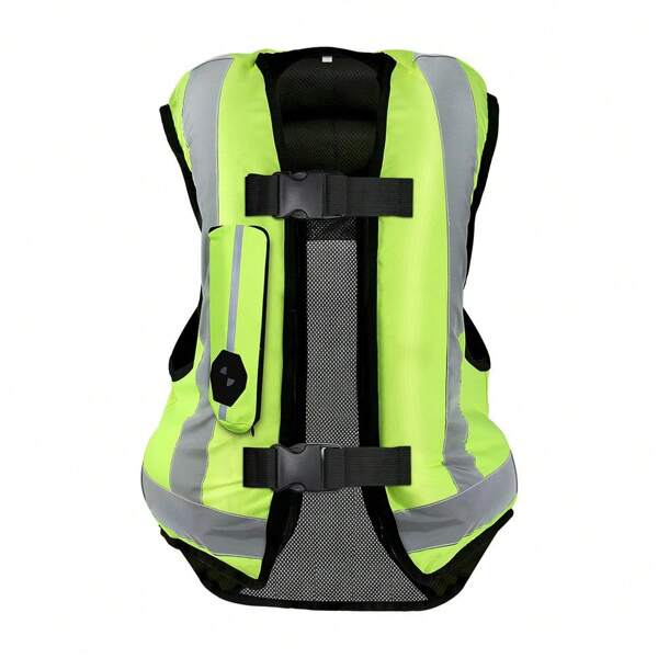 New Motorcycle Jacket Racing Airbags Riding Motocross Air Bag Moto Airbag Vest Reflective Safety Clothing For Women Motorbike Protective Airbag Jacket Anti-Drop And Wear-Resistant Motorcycle Accessories