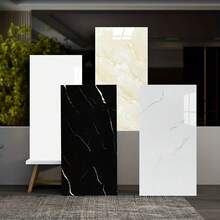 30pcs Imitation Ceramic Tile Wallpaper Self-Adhesive Waterproof And Moisture-Proof Wall, Bathroom Kitchen Wall Panel Imitation Aluminum-Plastic Panel, Room Renovation Wall Sticker, Ceramic Tile Sticker