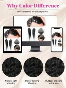 额头贴假发鬓角假发隐形无缝超薄皮肤PU男士发际线鬓角贴疤痕发片头顶斑秃烧伤疤痕小面积假发贴男女生物头皮疤痕贴 - 黑色 - 查看 10