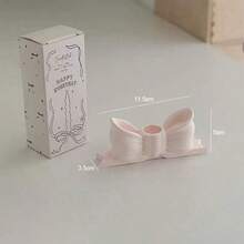 1pc Tall Aromatherapy Candle Holder, High-End Quality, Creative Decorative Piece, Pink Plaster Butterfly Candle Holder - Multicolor - View 4