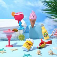 2 Pcs Plastic Beach Towel Clips, Convenient Chair Clips - Multicolor - View 7