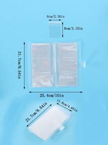 20 Sealed Jewelry Bags/1 84 Grid Transparent Plastic Storage Bag - Dustproof, Antioxidant Jewelry - Multi-Purpose Storage Bag For Necklaces, Bracelets, Rings, Earrings For Women Storage Organizer Travel Essentials Gift