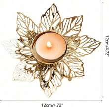 2/1PC Abaodam Christmas Wrought Iron Candle Holder Christmas Party Decor Christmas Candle Holder Festival Candle Holder Ornamental Candle Holder Metal Stand Cone Holder Xmas Candle Holders Base(Without Candles)