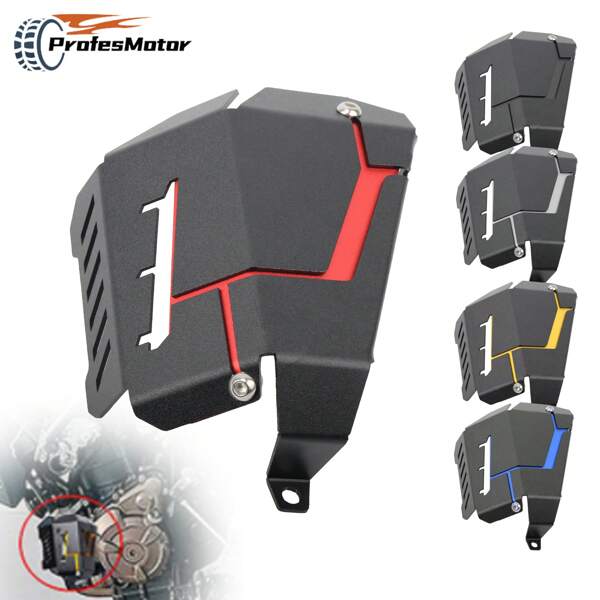 Motorcycle Water Tank Protective Cover For MT07 FZ07 2014-2018 2019 2020 2021 Moto Coolant Recovery Tank Shielding Cover, Motorbike, Motocross, Motorcycle Accessories, Pit Bike Accessories