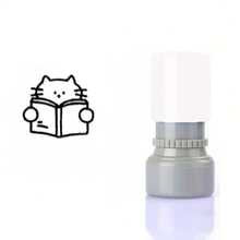 可爱猫咪印章，适用于计划本、日常生活记录、教师鼓励，感光印章，带有趣味表情的装饰性计划本印章