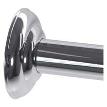 Adjustable Shower Rod, 44" To 72", Permanent Wall-Mounted Shower Rod, Easy To Install, Rust Resistant, Chrome - Multicolor - View 1