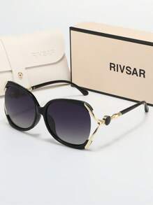 Óculos de Sol Polarizados de Moda Retrô RIVSAR para Mulheres, Acessório Elegante para Festa, Viagem, Reunião, Verão, Joia, Férias, Marca Premium, Presente de Festival, Dia dos Namorados, Natal, Halloween, Presente Ideal para Passeios, Praia, Férias à Beira-Mar e Presentes para Família e Amigos