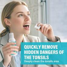 Tonsil Stone Remover Mouthwash, Deep Cleansing Oral Rinse For Tonsil Stones & Bad Breath, Soothe Tonsils And Dry Mouth Relieve, Fresh Mint Flavor, Alcohol-Free - 1 - View 2