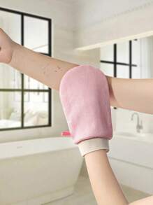 Nouveau lot de 2 pièces de gants exfoliants, gants exfoliants double face pour le corps, gants de gommage pour élimination de la peau morte, gommage en profondeur pour hommes et femmes, gants de douche exfoliants, gants exfoliants en profondeur pour une peau lisse et brillante