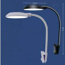 LED Clip-On Aquarium Light, 8W Waterproof USB Powered Fish Tank Light, 360° Flexible Adjustable Aquarium Light For Fish/Plants