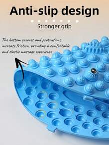 1 قطعة حصيرة تدليك القدم بالضغط - لاستخدام المنزلي - حصيرة قدم مؤلمة للغاية - حصيرة قدم دائرية للأصابع - حصيرة ضغط لتدليك القدم - حصيرة ضغط للكبار - تربط بين الأوعية الدموية - موديل خطوة جري بطيئة - سيليكون ناعم - حصيرة قدم للوقوف