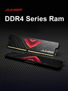 JUHOR DDR4 8GB 16GB 3200MHz 黑色台式机内存