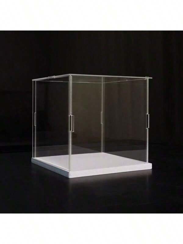 Display Case For Collectibles Assemble Clear Acrylic Box Alternative Glass Case For Display Action Figures Home Storage & Organizing Toys