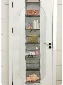 1 Stück 6-lagiger über die Tür hängender Aufbewahrungsbeutel für das Babyzimmer zum Aufbewahren von Windeln, Spielsachen, Zubehör, Baby-Shower Heimdekoration Geschenk