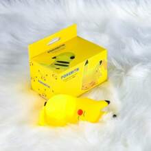 pokemon Luz nocturna decorativa con Pikachu de Pokémon que brilla, lámpara de mesita de noche con Pikachu de Pokémon como regalo de cumpleaños o Navidad