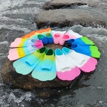 Butterfly Fin Swim Fins For Adults And Children, Free Swimming Snorkeling Training Flippers, Water Sports Equipment - Multicolor - View 4