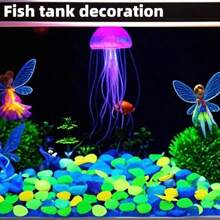 Luminous Pebbles, In Dark Pebbles, Luminous Decorative Stones Driven By Light And Solar Energy, Outdoor Decorative Luminous Stones For Sidewalks, Gardens And Swimming Pools,DIY Making, Aquarium Decoration, Passage Decoration, Potted Plants, Fish Tank Decoration