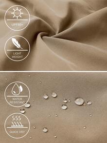 2 Pack Women's Cargo Joggers Lightweight Quick Dry Hiking Pants Athletic Lounge Casual Travel - 黑色土褐色 - 查看 3