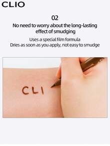 Clio K-Beauty SUPERPROOF PEN LINER KILL BLACK 刷頭眼線液筆，液體眼線筆，深邃顯色，出墨順滑，快乾，防水防汗，適合日常妝容 - 01 Black - 查看 2
