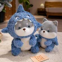 Soft Plush Transforming Dog Doll, Comfort Stuffed Animal, Children's Birthday Gift, Creative Pet Pillow For Dorm And Bedroom Decor