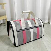 Pet Carrying Bag Outing Portable Dogs Handbag Foldable Small To Medium Dog Cage Mesh Handbag
