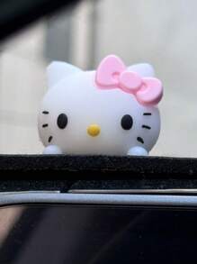 Sanrio 5pcs Sanrio Cartoon Car Decorations, Dashboard And Rearview Mirror Decorations, Car Interior Parts, Car Decorations, Gifts For Family And Friends