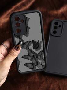 Brighten Up Your IPhone With A Butterfly Pattern Simple Thickened Anti-Fall Phone Case Compatible With IPhone 16/11/12/13/14/15/15pro/15 Plus/15 Promax/7plus/8plus/X/Xs Max/Xr/11pro/12pro/13pro/14pro/12mini/13mini/11promax/12promax/13promax/14promax/14plus/6/6s/6plus/7/8/16Pro/16plus/16promax/Se&Compatible With Samsung Galaxy/A54/A14/A12/A13/A15/A32/A33/A24/A52S/S20/S21/S22/S23/S24/S23Plus/S24ultra/S25/A15/A33/A23 Waterproof Shockproof Scratch Resistant