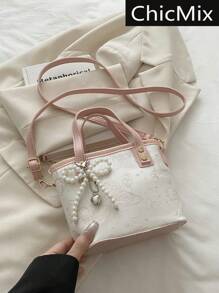 Fashionable And Minimalist Butterfly Printed Shoulder Crossbody Bag, Versatile And Elegant Contrasting Color Handbag, Suitable For Shopping, Wallets, Shopping, Young Women, College Students, Newcomers, White-Collar Workers. They Are Very Suitable For Offices, Universities, Work, Business, Commuting, Outdoor Activities, Travel, And Outings