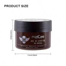 Maxcare Foam-Free Shaving Gel For Beards 500ml - Transparent - View 3