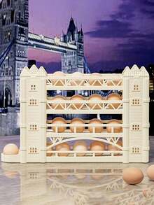 大容量鸡蛋收纳架冰箱侧门多层鸡蛋托盘带滑动托盘自动滚蛋厨房收纳盒