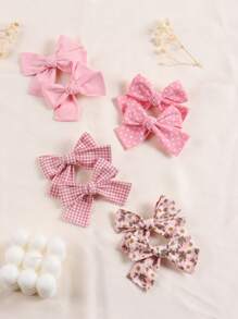 Set di 8 fermagli per capelli a fiocco, fermagli per capelli a fiocco, accessori per capelli alla moda per ragazze, adatti per vacanze, feste e uscite