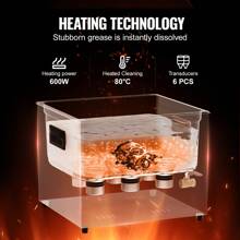 KFFKFF 15L Ultra Cleaner, 360W Digital Ultrasonic Cleaning Machine With Gentle Mode & Upgraded Degassing, 40kHz Industrial Ultrasound Cleaner With Heater & Timer For Retainer, Jewelry, Tools