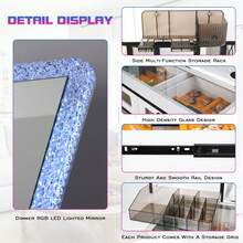 Vanity Stools - ホワイト - チェックする 5