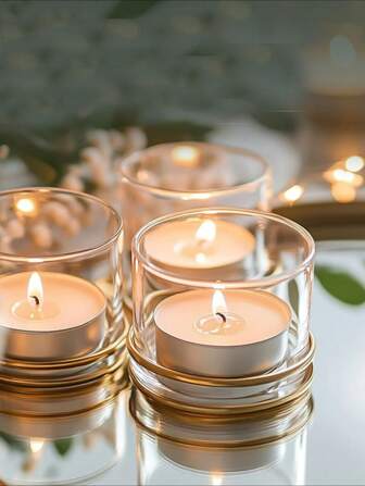 50 pièces Ensemble de cire à cacheter + bougie chauffante - Bougie romantique et créative pour proposition, mariage, anniversaire, décoration de table. Bougie parfumée sans fumée pour fête