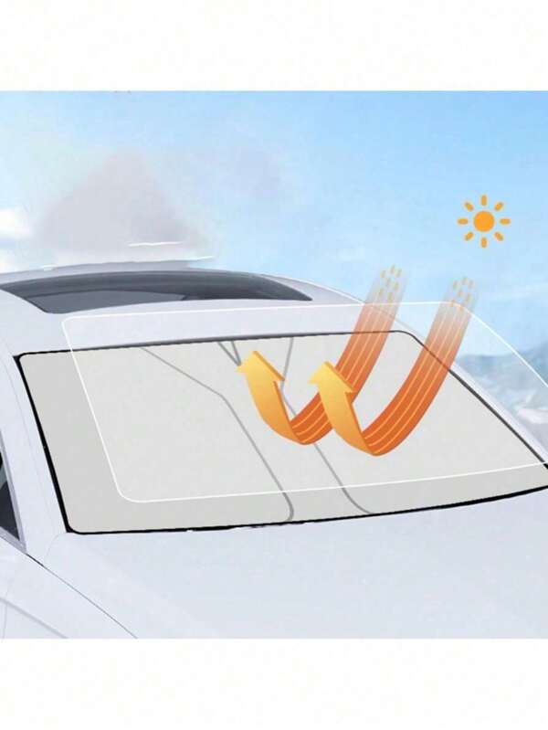 1pc Car Windshield Sun Shade Covers Front Window Sunscreen Sun Visors Heat Insulation Sunshade Parasol For Car Accessories