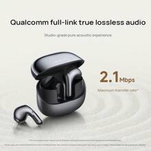 Xiaomi Buds5 Pro Magnetischer Stoßfarben Sport-Ohrhörer, Luftleitung ohne Gehörgang-Schäden + innovativ, bleibt nie hängen beim Laufen, IP54 wasserdicht & schweißgeschützt/Super lange Akkulaufzeit, geeignet für Marathons, Goldfarbe