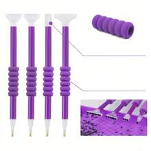 Kit de Pintura de Diamantes 5D con herramientas y accesorios de pintura de diamantes multifuncionales, adecuado para bordado de punto de cruz
