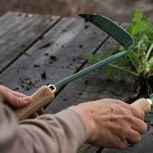 Barebones  Weeding , Hand /Sickle Is Perfect For Weeding And Cultivating. The Blade Edge Is Very Sharp.Right-Handed - Ash/mint - View 4